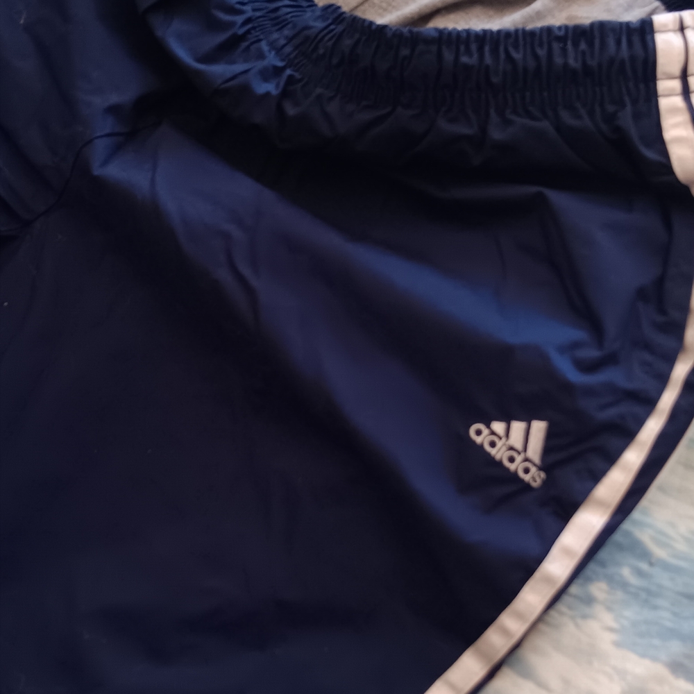 Adidas Kids Dark Blue Athletic Shorts